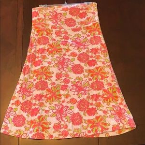 Lilly Pulitzer strapless dress